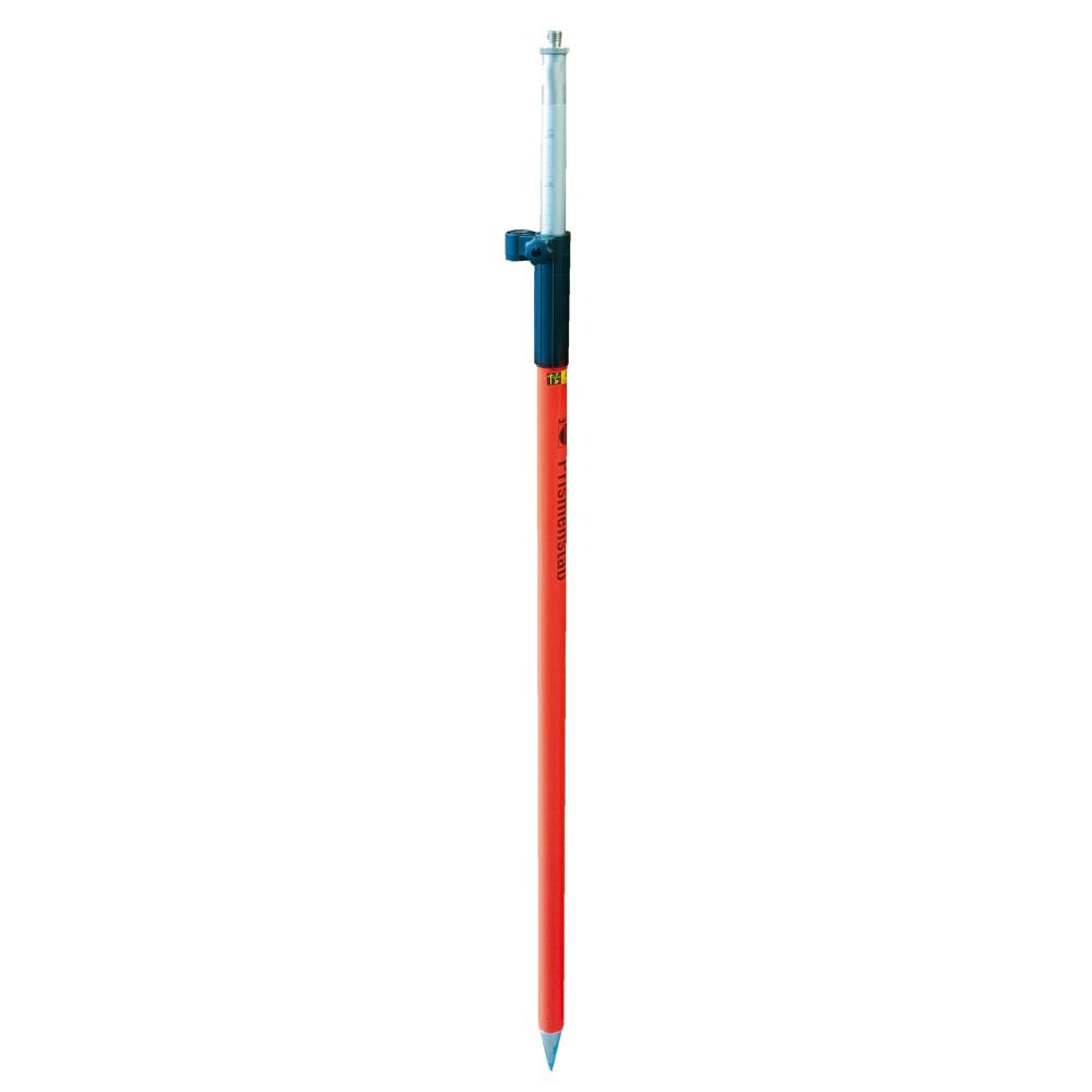 Nedo standard prismestang - arbejdsområde 125 til 210 cm - 5/8" tilslutning eller vendbar adapter M8 / 5/8"
