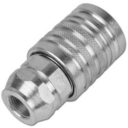 Hydraulische steekkoppeling - met binnendraad - verzinkt staal
