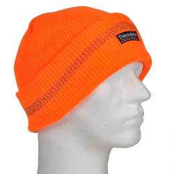 Synlighed Thinsulate Hue "RUDI" - 100% acryl - selvlysende orange
