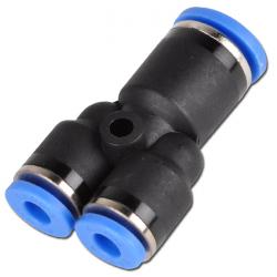 Conector en Y - Presión de trabajo 10 bar - Plástico