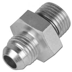 Nypel podwójny - stal ocynkowana - M10 x 1 mm do M33 x 2 mm na UNF 7/16 "-20 do UN 1 5/16" -12 - PN 170 do 310