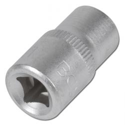 Hylsa för Torx E profil - 1/4"