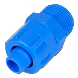 CK-snelkoppeling - kunststof - recht - 1/8" tot 3/8" - cilindrisch.