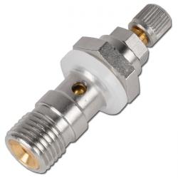 Smoorklep Terugslagklep Regelbare toevoerlucht - messing G 1/8" tot G 3/8"