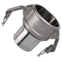 Kamlok-nokkavipuliitin tyyppi C - VA - 3/4 "-4"- liitännät - DIN 2828 - PN 16