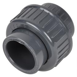Lijm-schroefverbinding - PVC-U EPDM/FKM - binnendiameter 20 tot 110 mm - binnenschroefdraad Rp 1/2" tot Rp 4" - PN 16
