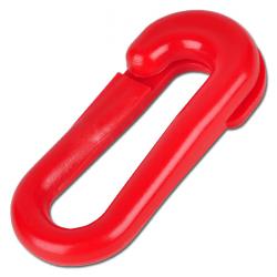 Verbindingsschakel polyamide - rood - voor kunststof schakelkettingen