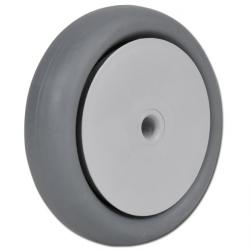 Koło z tworzywa termoplastycznego do kółek aparatów - z łożyskami kulkowymi - Ř kółka 50 do 100 mm - nośność 40 do 65 kg