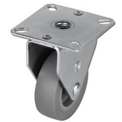 Zestawy kołowe stałe - Ø kółka 50 do 100 mm - wysokość konstrukcyjna 70 do 124 mm - nośność 40 do 60 kg