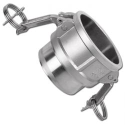 Camlok-koppeling type DWB - VA - 1/2" tot 6" - met veiligheidshendel en laskol