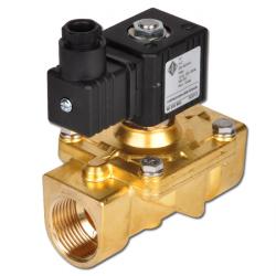 &Eacute;lectrovanne 2/2 - normalement ferm&eacute;e - pour huile, essence et gazoil - de 0 &agrave; 16 bar - G 1" &agrave; 1 1/4"