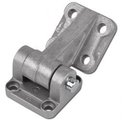Zwenkbevestiging 90° lip - aluminium - voor cilinders ISO 15552