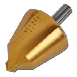 Sheet & Tube Drill Bits "HSS" - Drilling Range 3-61 mm - TiN-Coated - Straight G