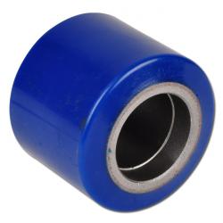 Hydraulische palletwagenwiel - elastisch polyurethaanwiel - zonder kogellager - wiel-Ø 82 tot 85 mm - draagvermogen 700 tot 950 kg