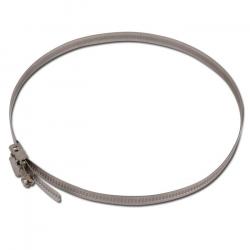 Abrazadera de cierre rápido - Acero inoxidable - Rango de sujeción-Ø 60 a 660 mm - Anchura 9 mm