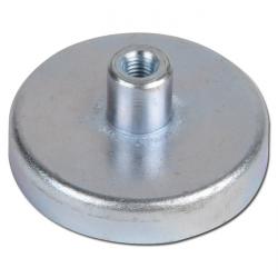 Flachgreifer Magnet mit Gewindebuchse &Oslash; 10 bis 40 mm Beloh