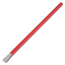Cincel de electricista - Acero - Ancho de ranura hasta 12 mm - Longitud hasta 300 mm