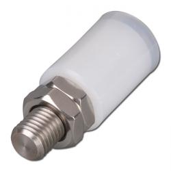 Roestvrijstalen geleiderol - polyamide wiel - glijlager - wiel-Ø 30 tot 40 mm - draagvermogen 75 tot 80 kg