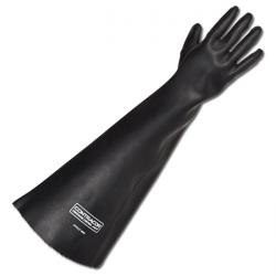Guantes de chorreado RGS-600 - para cabinas de chorreado - caucho natural - superficie lisa - longitud 600 mm