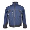 Softshell Jakke "GAMMA" - 100% polyester - blå / sort