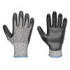Gant - "Redding" norme EN 388 - noir 50%PEHD/50%fibre de verre