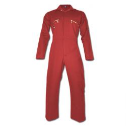 Overall "Redhawk" - Dickies - glidelås foran - størrelse 46 - rød