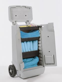 Sorbents navulsets - voor transportwagens "olie"