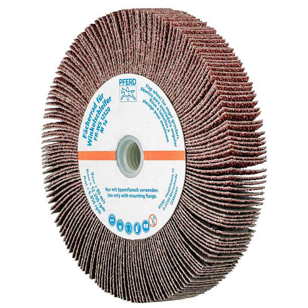 Disco de láminas - PFERD - para amoladoras angulares - Ø 125 mm - para diversos materiales