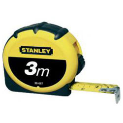 Målebånd Tylon® lengde 3 og 5m - Bi-materiale - Stanley