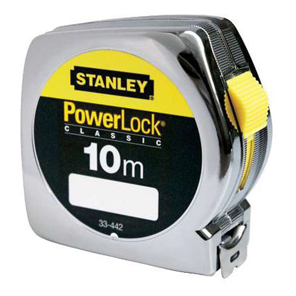 Roll målebånd Powerlock - lengde fra 5 til 10 m - Stanley