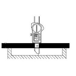 Meetbrug voor diepteschuifmaten - 200-300 mm - Preisser