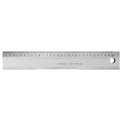 Aluminium-Maßstab - schwarze Skalierung - 300-1000 mm