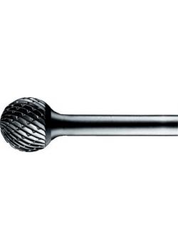 HM-Frässtift, Schaft:6mm, Zahnung:C, Kugelform: KUD, FORUM