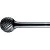 HM-Frässtift, Schaft:6mm, Zahnung:C, Kugelform: KUD, FORUM