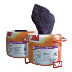 Slipende fleece-roll Pads CF-SR, for Renigung / Finish, "3M"
