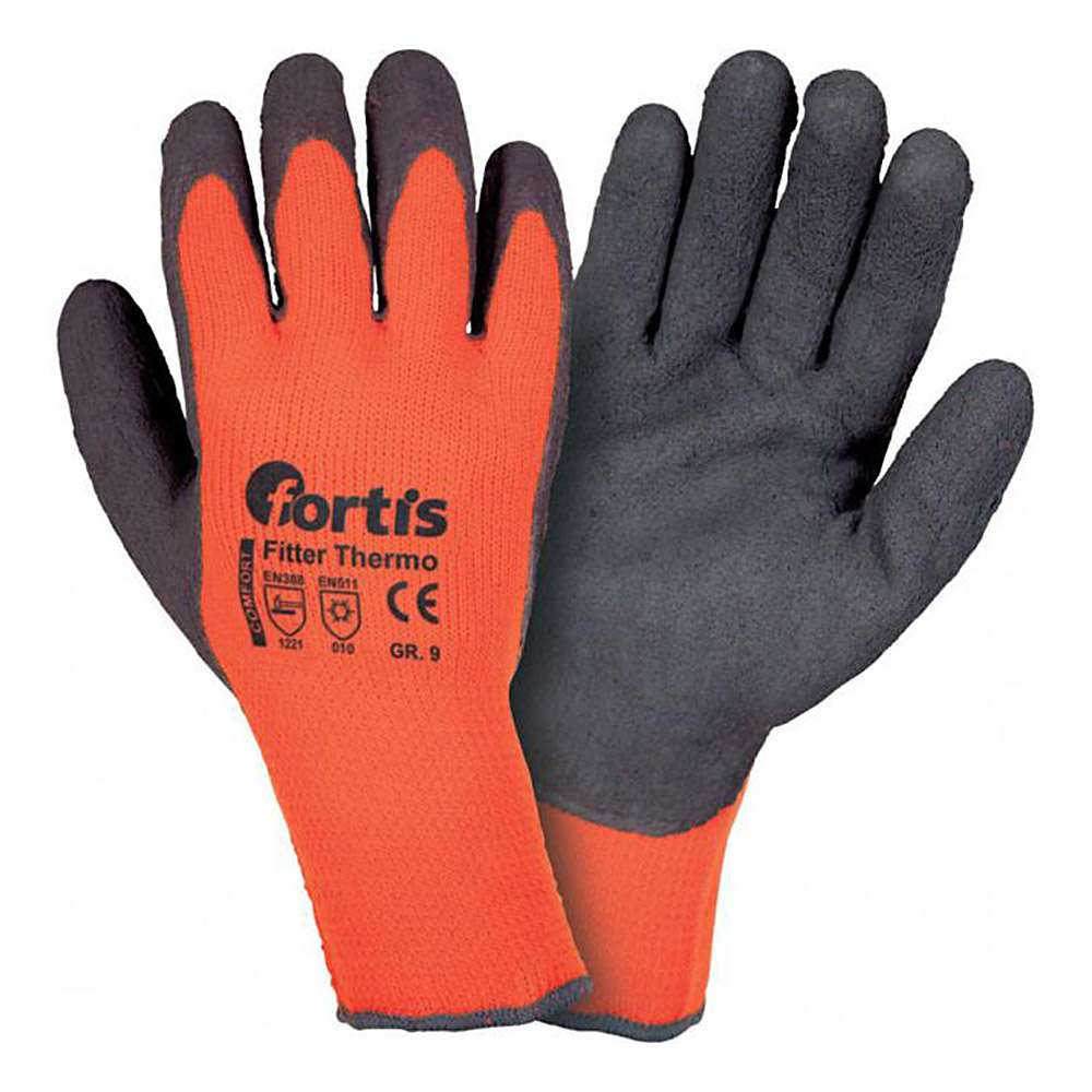 Rękawice dziane "FITTER THERMO" - kat. 2 - rozmiar 9 i 10 - VE 12 par - cena za VE