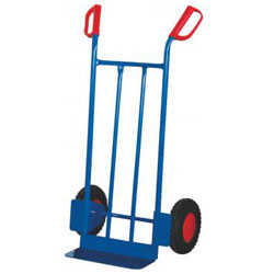 Carro de acero tubular - Capacidad de carga: 250 kg - Dimensiones del cubo: 400 x 150 mm