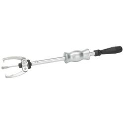 Avtrekker med sklie hammer - 3-arm - span 10 til 100 mm - dybde på 45 til 80 mm