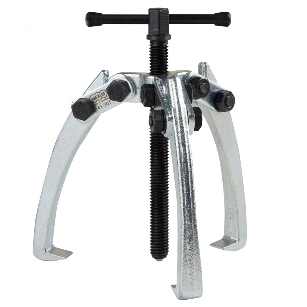 Minitrekker - 3-arm - med T-håndtak - spenn 10 til 90 mm - klemmedybde 40 til 84 mm