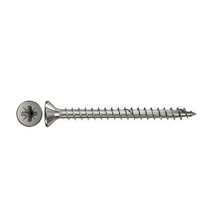 Spanplattenschraube FPF-SZ A2F - Gewinde Ø 3,0-5,0 mm - Kreuzschlitz PZ - Vollgewinde - VE 100-300 Stück