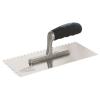 Truelle de lissage - dentelée - acier inoxydable - longueur de lame 280 mm - largeur de lame 130 mm - 1K Ergo soft grip