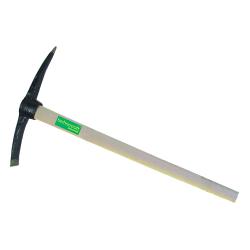 Houe croisée - acier forgé - longueurs de tête 490 mm et 550 mm - poids 2,5 kg et 3,0 kg