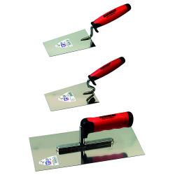 Troffelset driedelig "Maurer" - roestvrij staal - 2K-Ergo-softgrip