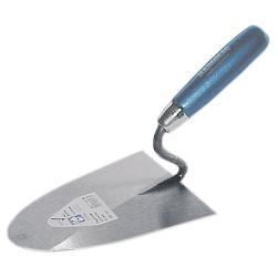 Baksteentroffel Floreffe - S-hals - roestvrij staal - bladlengte 180 mm - hardhouten handvat