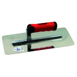 Glättekelle - lange steun - roestvrij staal - bladlengte 330 mm - bladbreedte - 130 mm - 2K-Ergo-softgrip