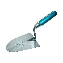 Cazzuola per mattoni Arnhem - acciaio rettificato - lunghezza lama 180 mm - manico in legno massiccio