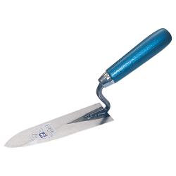 Forgetresse - S-hals - geslepen staal - bladlengte 130 mm - hardhouten handvat
