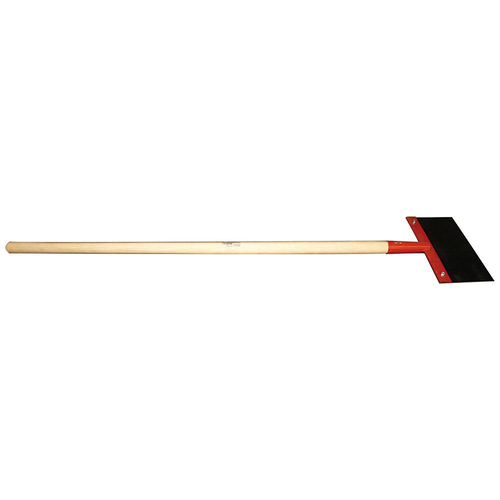 Stoffersch - veerstaal gehard - breedte 150 mm tot 500 mm - met of zonder steel