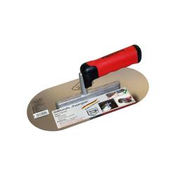 Glättekelle "SUPERGLATT 1" - Roestvrij staal - Bladlengte 280 mm - Bladbreedte 130 mm - 2K-softgrip