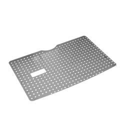 Estante protector para lavabo GT Maxi con cepillo - Acero inoxidable - Placa perforada - Peso 5 kg